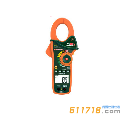 美國EXTECH EX840 1000A交流/直流真有效值鉗/數(shù)字萬用表+紅外測溫儀