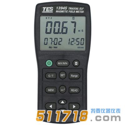 臺(tái)灣泰仕 TES-1394S磁場(chǎng)測(cè)試儀