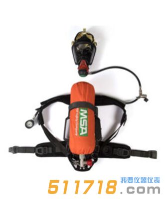 美國(guó)MSA 10167764 AX2100空氣呼吸器6.8L 氣瓶無表 三通中壓管