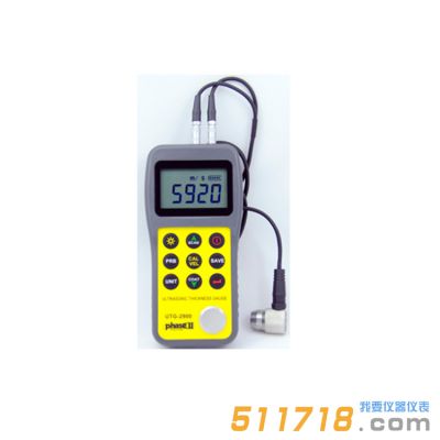 美國(guó)PhaseII UTG-2900超聲波測(cè)厚儀