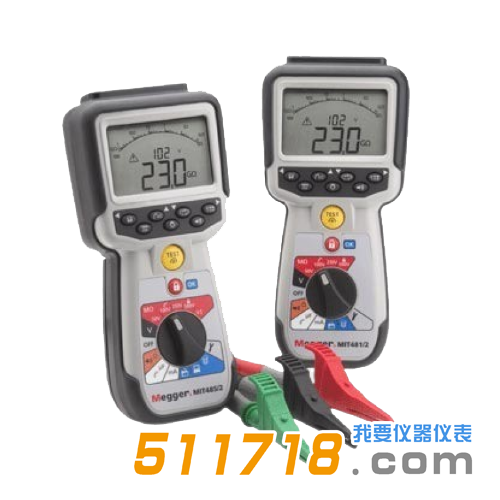 美國Megger MIT481/2和MIT485/2電訊應(yīng)用的絕緣和連續(xù)性測試儀.png
