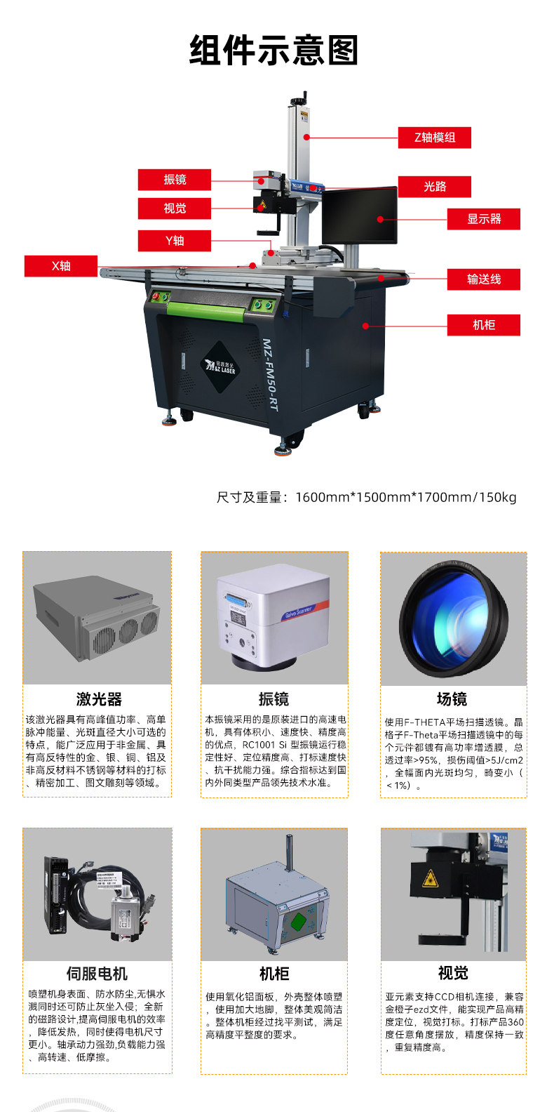 50瓦雙軸視覺激光打標機(圖4) 50瓦雙軸視覺激光打標機(圖4)